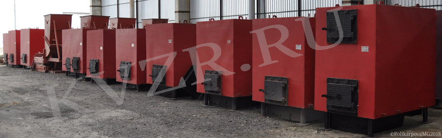 Водогрейный котел КВр-1,86 МВт