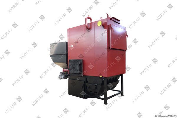 Твердотопливный автоматический котел 0.4 МВт на угле