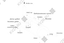 Схема парового котла 1500 кг / 1.5 т пара -130 °С -0,17 МПа / 1,7 (кгс/cм²) на угле
