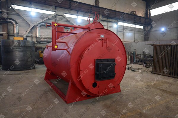 Твердотопливный парогенератор 1600 кг 170 С промышленный