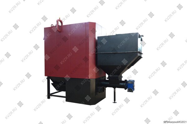 Котел 0.8 МВт на пеллетах твердотопливный