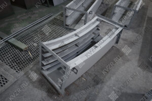 Поворотная секция для транспортера